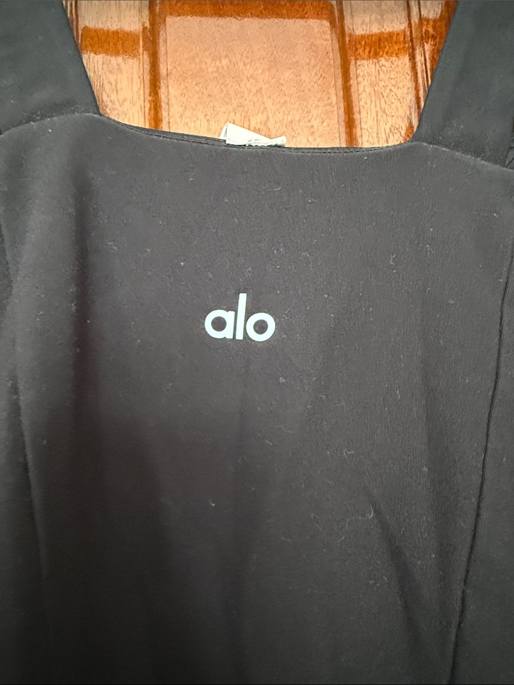 ALO Yoga Black Mini Peplum Dress - Picture 5 of 7